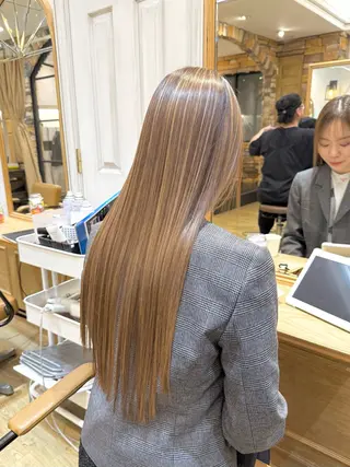 ロング ヘアメイク美容師 🦋サカモトレナ🦋のヘアスタイル
