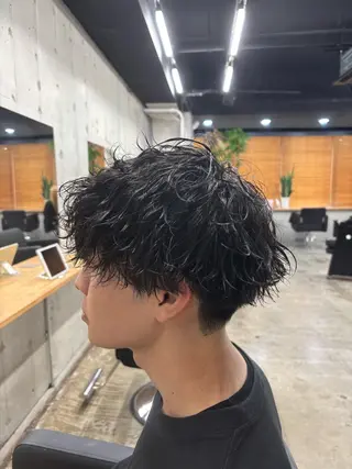 パーマ メンズ mono / Manatoのヘアスタイル