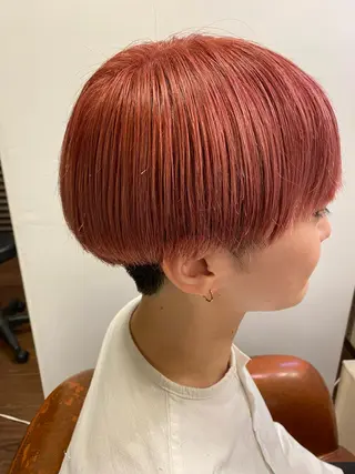 ショート カラー liL  hair サトウリョウタのヘアスタイル