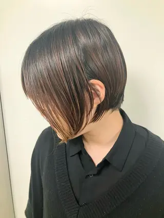 ショート fumikaブリーチ /デザインのヘアスタイル