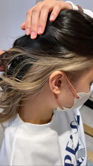 ロング 高橋 柊和のヘアスタイル