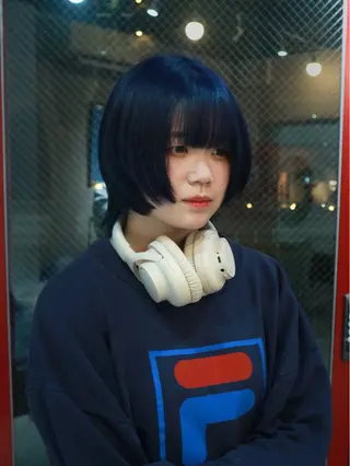 ミディアム カラー ハイトーン/メンズ/ デザイン/梅田/ミユのヘアスタイル