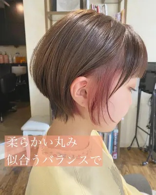 ショート ヒラヤマ ユウスケのヘアスタイル