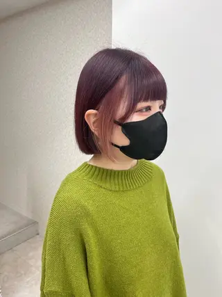 カラー ナチュラルヘア🦋 のの  YECCAのヘアスタイル