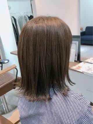 ミディアム カラー 村田 幸穂のヘアスタイル