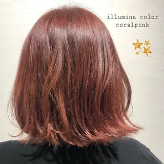 ミディアム カラー 似合わせカラー✨人気 荻窪🌈川端風子のヘアスタイル