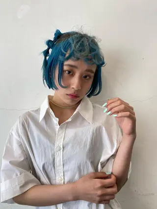 ショート サイレント美容師 アイリィのヘアスタイル