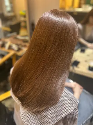 ロング 園田 彩音のヘアスタイル
