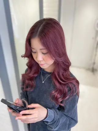 ロング カラー Happiness所属・🌻Insta指名 NO.1🌻Shoのヘアスタイル