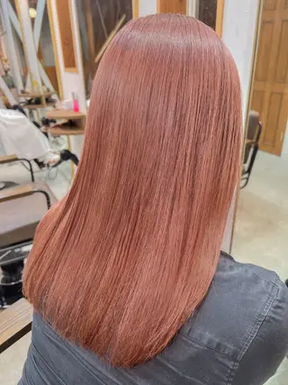 ロング カラー 透明感/縮毛/ボブ CHIHIROのヘアスタイル