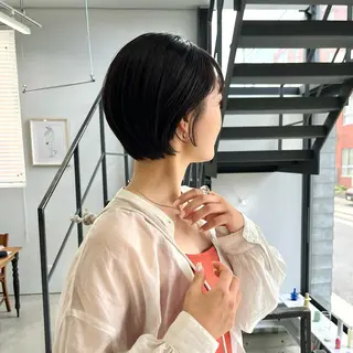 ショート 山口 モエのヘアスタイル