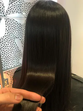 ロング カラー ヘアアレンジ スズキジュンペイ 銀座/髪質改善のヘアスタイル