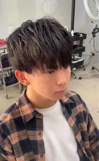 ショート メンズ メンズ専門サロン wokeのヘアスタイル