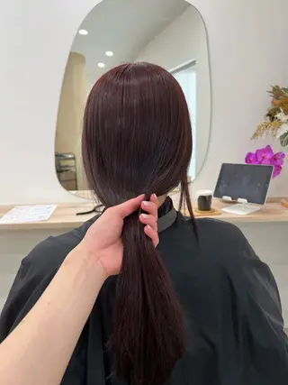 ロング TOKI mahoのヘアスタイル
