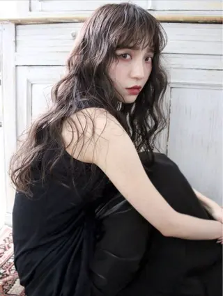 ロング パーマ イノウエタケノリ /カット/パーマのヘアスタイル