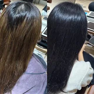 セミロング 山本 忠臣のヘアスタイル