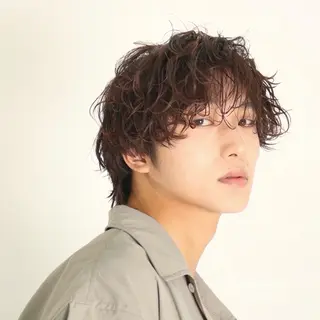 パーマ メンズ 🌈【曲がる縮毛矯正 】🌈益子卓馬のヘアスタイル