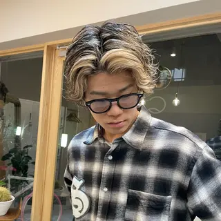 カラー メンズ cope'u moneのヘアスタイル