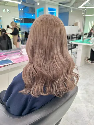 セミロング カラー ♡ダブルカラー特化♡ miyuのヘアスタイル