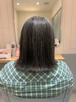 ミディアム デジタルパーマ募集‪ 平木亜美‪のヘアスタイル