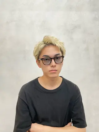 ショート メンズ 🌞メンズパーマ ONOE💈のヘアスタイル