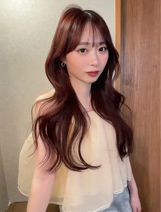 ロング 髙杉 心のヘアスタイル