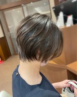 ショート 髪質改善/縮毛矯正 🧸梅川のヘアスタイル