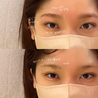 マツエク・マツパ アイブロウ GO TODAY SHAiRE SALON Vellmie店所属・吉祥寺kasumi 🌛eye/browのマツエク・マツパデザイン