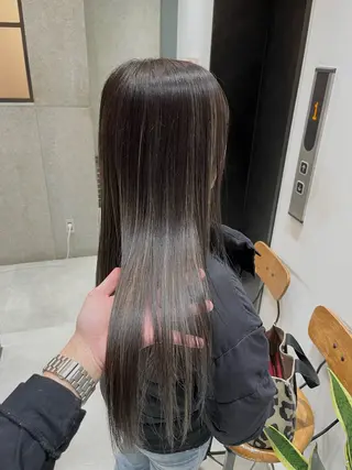 ロング カラー 🌈外国風ハイライト こうたろうのヘアスタイル