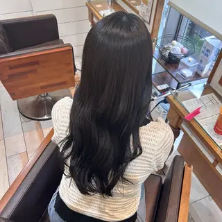 ロング カラー Rion/渋谷 /ブリーチなしカラーのヘアスタイル