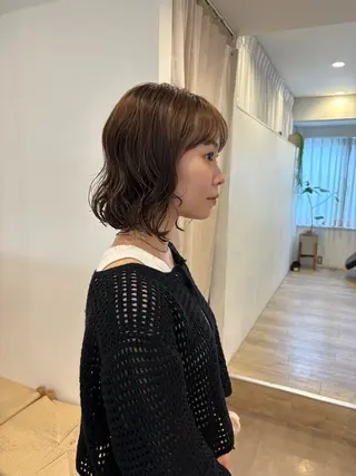 ミディアム カラー 梅田/柔らかカラー/ オオハシ リナコのヘアスタイル