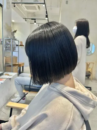 ショート ボブ/美髪矯正 /佐藤　奈巳のヘアスタイル