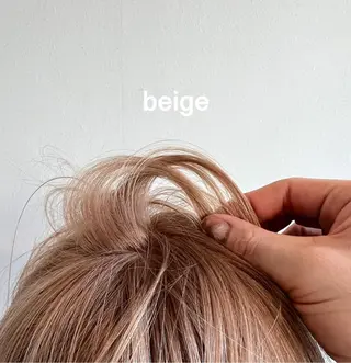 ミディアム カラー ELENA所属・ナチュラルなショート 北本空河のヘアスタイル