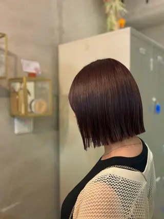 ミディアム angelica 🌸ayaka🌸のヘアスタイル