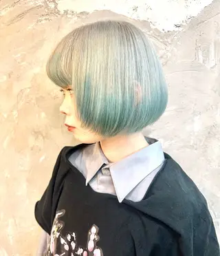 ショート カラー 宮崎 智也のヘアスタイル