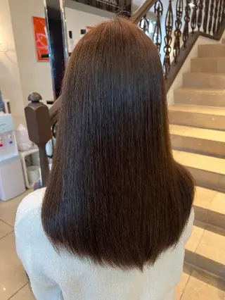 ロング さとう かなこのヘアスタイル