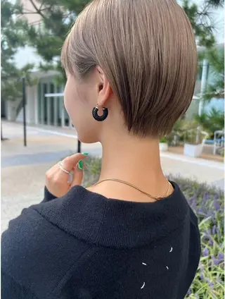 ショート 髪質改善🇰🇷レイ ヤーカット/艶透明髪のヘアスタイル