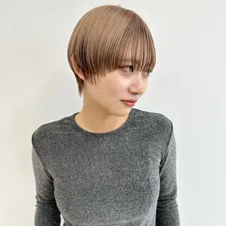 ショート カラー Hiroto/表参道 /ブリーチカラー⚡️のヘアスタイル