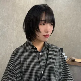 ショート 丸みショート🧸 積田 佳奈のヘアスタイル