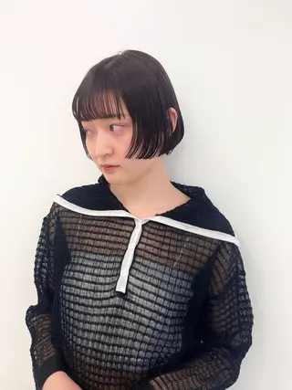 ショート 銀座/レイヤーカット 🩵三浦紗弓🩵のヘアスタイル