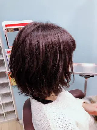 ショート カラー 吉田 凌也のヘアスタイル