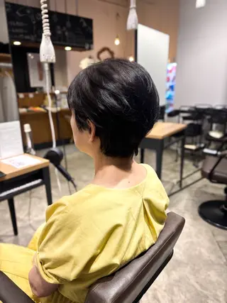 ショート はっとり ななせのヘアスタイル