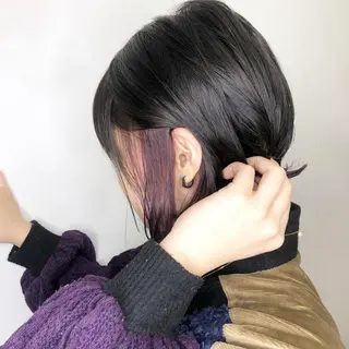 ショート カラー 綺麗な髪質にしたい方 限定🌈清水　祥のヘアスタイル