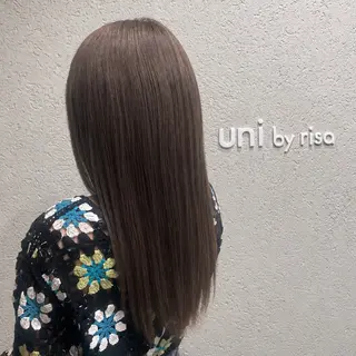 セミロング カラー haruhi/艶髪 ☀️透明感カラーのヘアスタイル