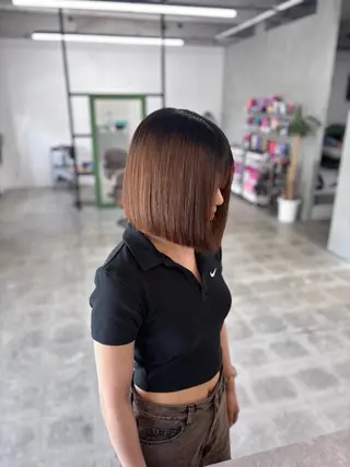 ショート miloc naha ナナカのヘアスタイル