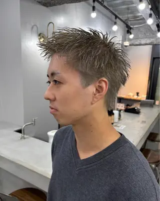 ショート カラー メンズ 💈メンズ特化💈 テッペイのヘアスタイル