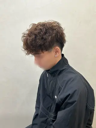 ミディアム パーマ メンズ ＆g share salon_アンジーシェアサロン仙台所属・【メンズパーマ特化】 リュウのヘアスタイル