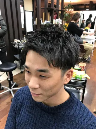 ショート メンズ WEST✂︎AKI HIRO✂︎大和高田のヘアスタイル