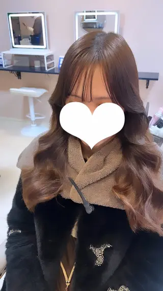 ロング ヘアアレンジ ヤマダ アヤノのヘアスタイル