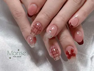 ネイル MoriseNail Jr研修💜イシダのネイルデザイン